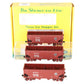 S-Helper 01117 S Scale Offset New York Central (red) 3 Car Hopper Set A LN/Box