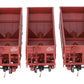 S-Helper 01117 S Scale Offset New York Central (red) 3 Car Hopper Set A LN/Box