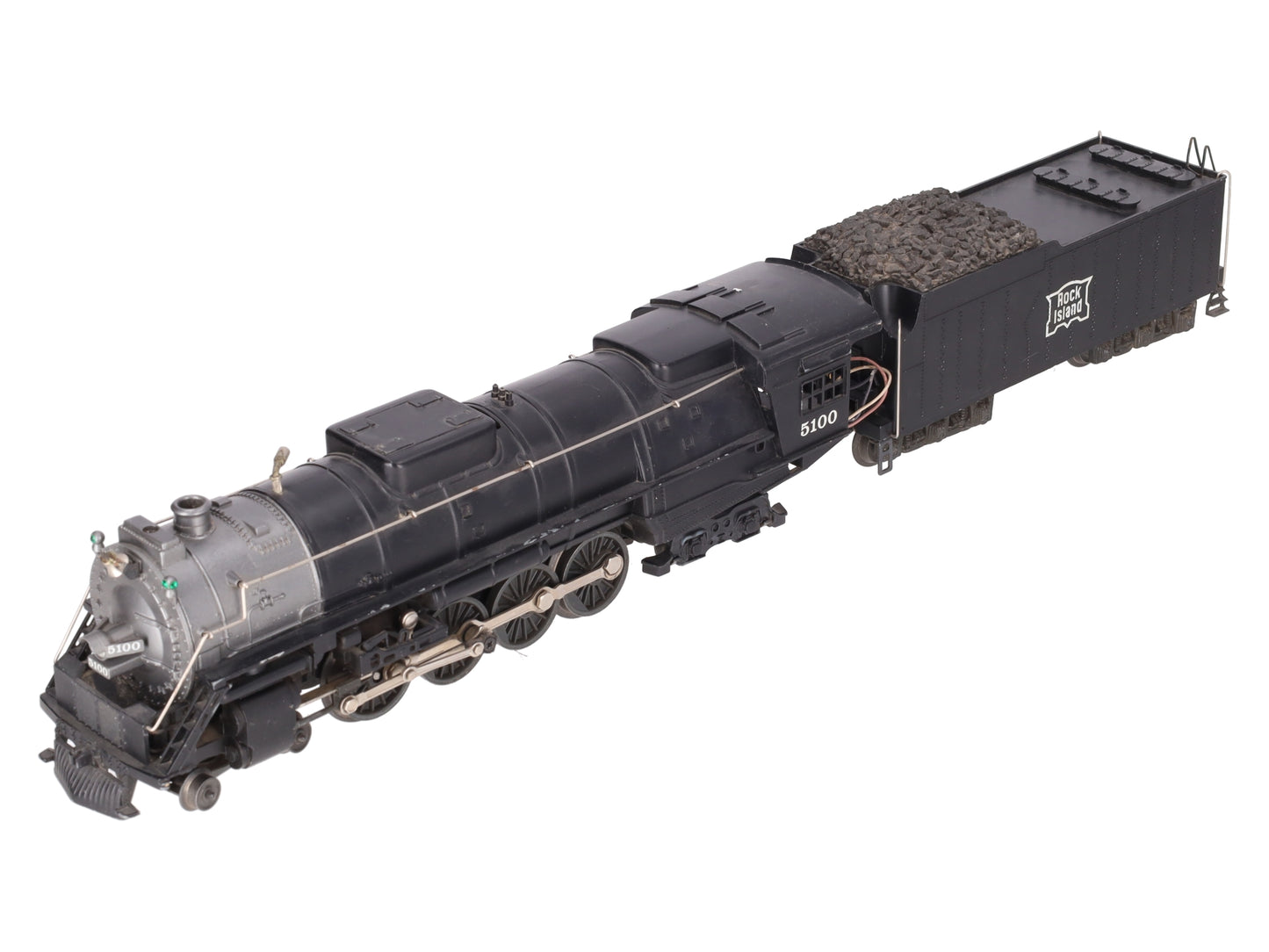 Lionel 6-18001 O Gauge Rock Island 4-8-4 Steam Locomotive & Tender #5100 VG/Box