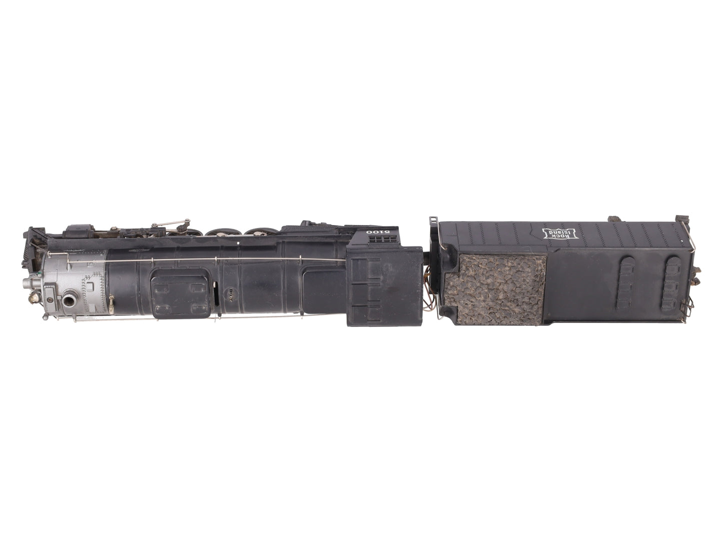Lionel 6-18001 O Gauge Rock Island 4-8-4 Steam Locomotive & Tender #5100 VG/Box