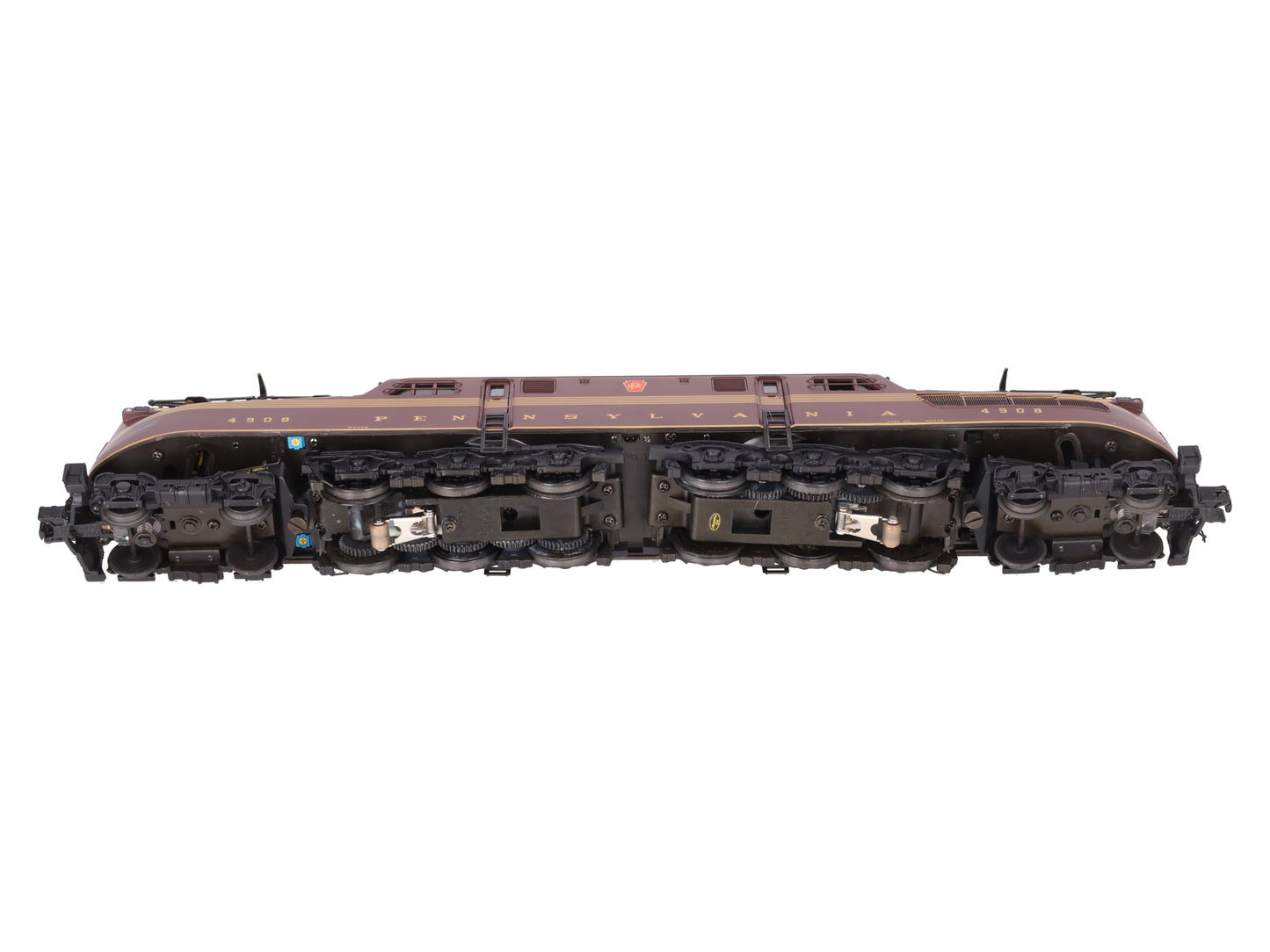 MTH 20-5567-1 O Pennsylvania Red GG-1 Electric Locomotive w/PS 2.0 #4908 EX/Box