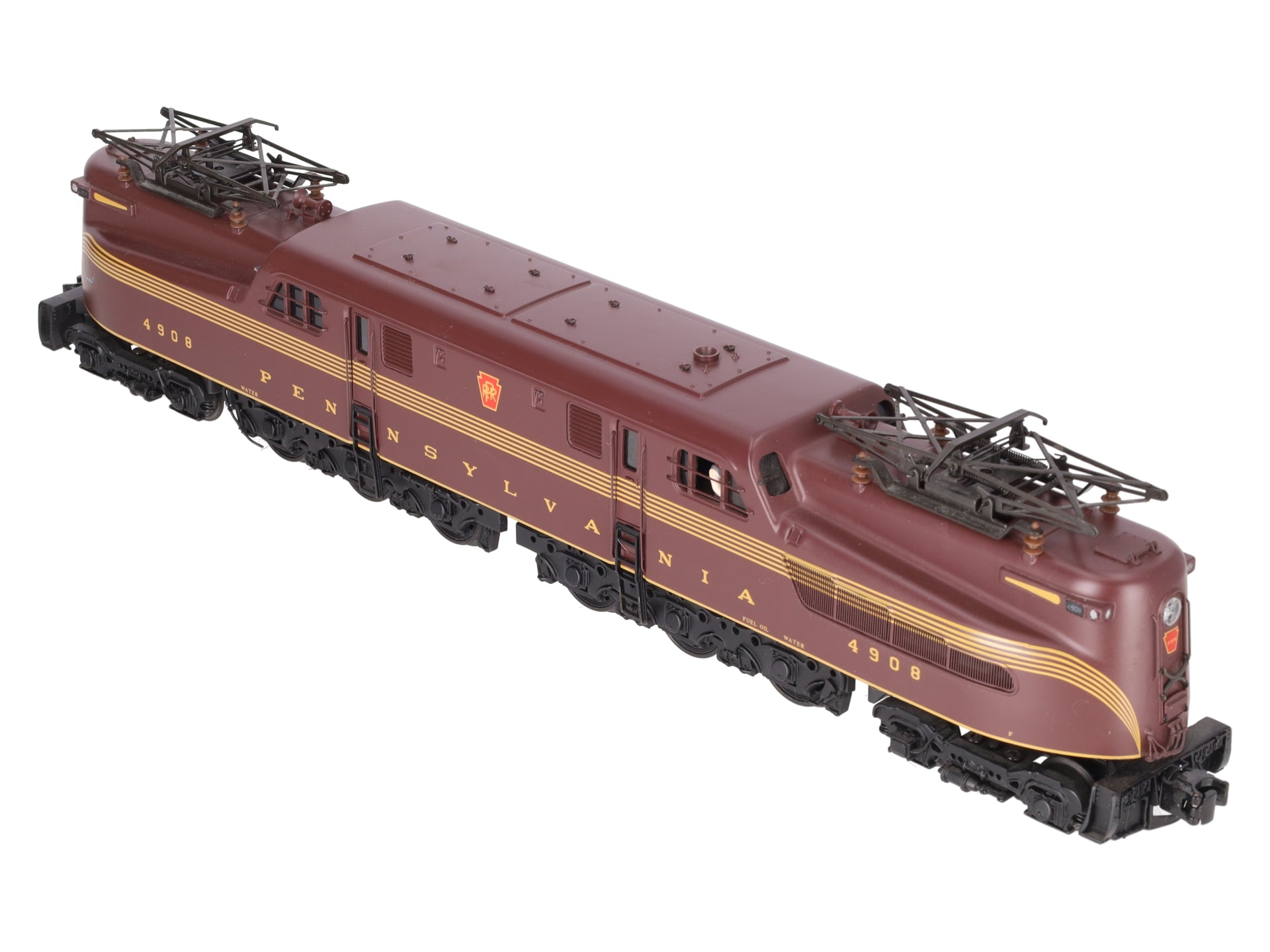MTH 20-5567-1 O Pennsylvania Red GG-1 Electric Locomotive w/PS 2.0 #4908 EX/Box