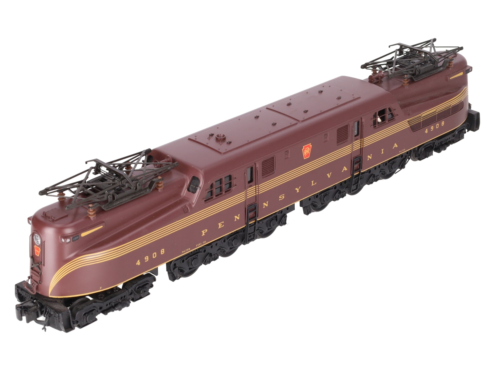 MTH 20-5567-1 O Pennsylvania Red GG-1 Electric Locomotive w/PS 2.0 #4908 EX/Box