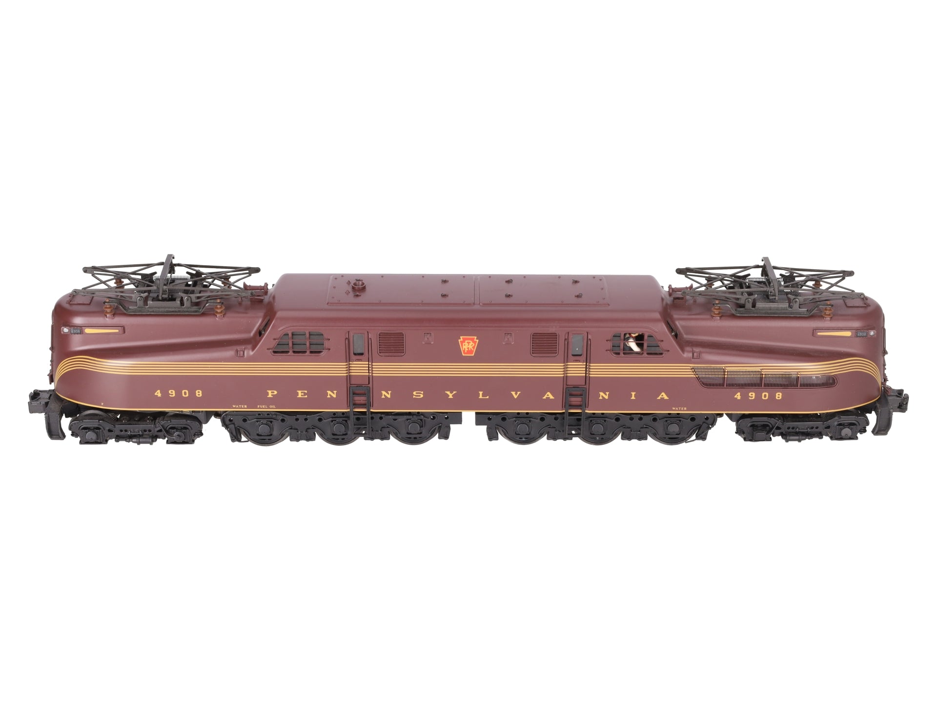 MTH 20-5567-1 O Pennsylvania Red GG-1 Electric Locomotive w/PS 2.0 #4908 EX/Box