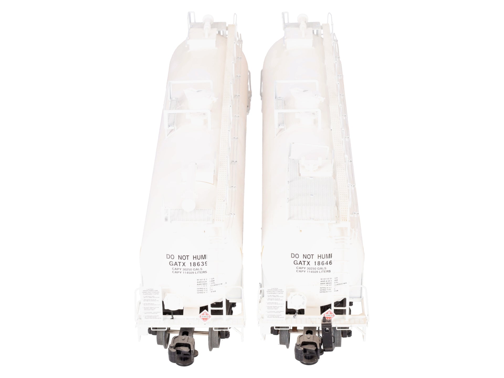 Lionel 6-85108 O TankTrain with End of Traine Device #18639/18646 (Set of 2) EX/Box