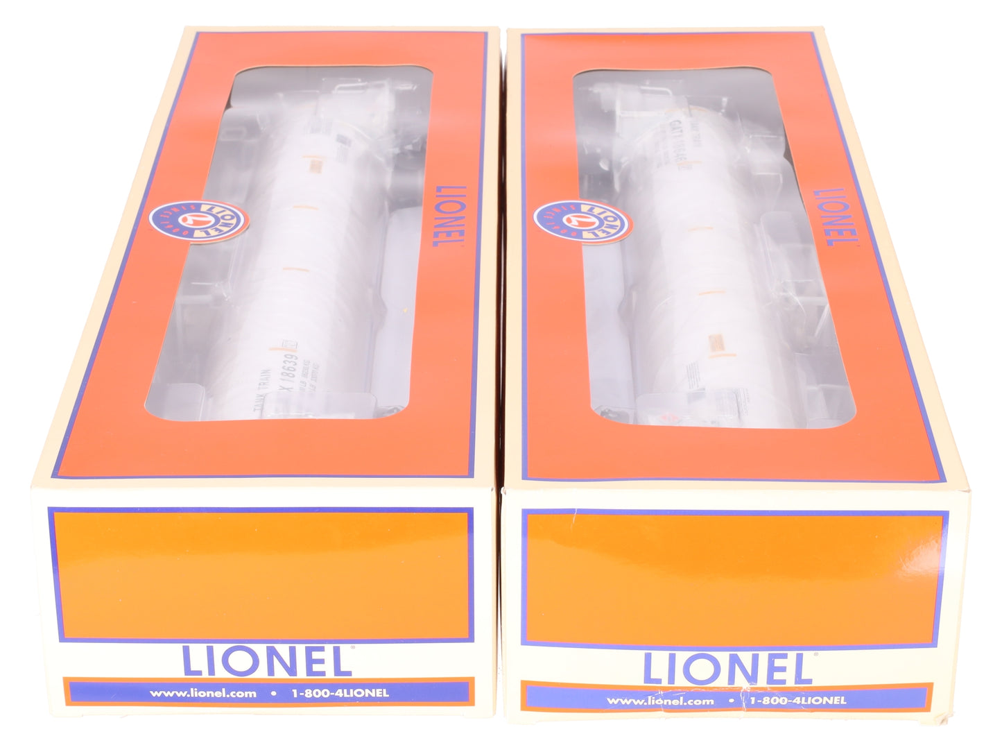 Lionel 6-85108 O TankTrain with End of Traine Device #18639/18646 (Set of 2) EX/Box