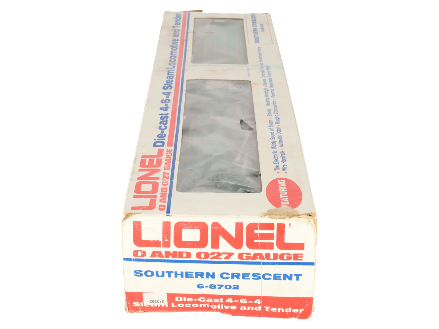 Lionel 6-8702 O Gauge Southern Crescent 4-6-4 Steam Locomotive & Tender #8702 EX/Box
