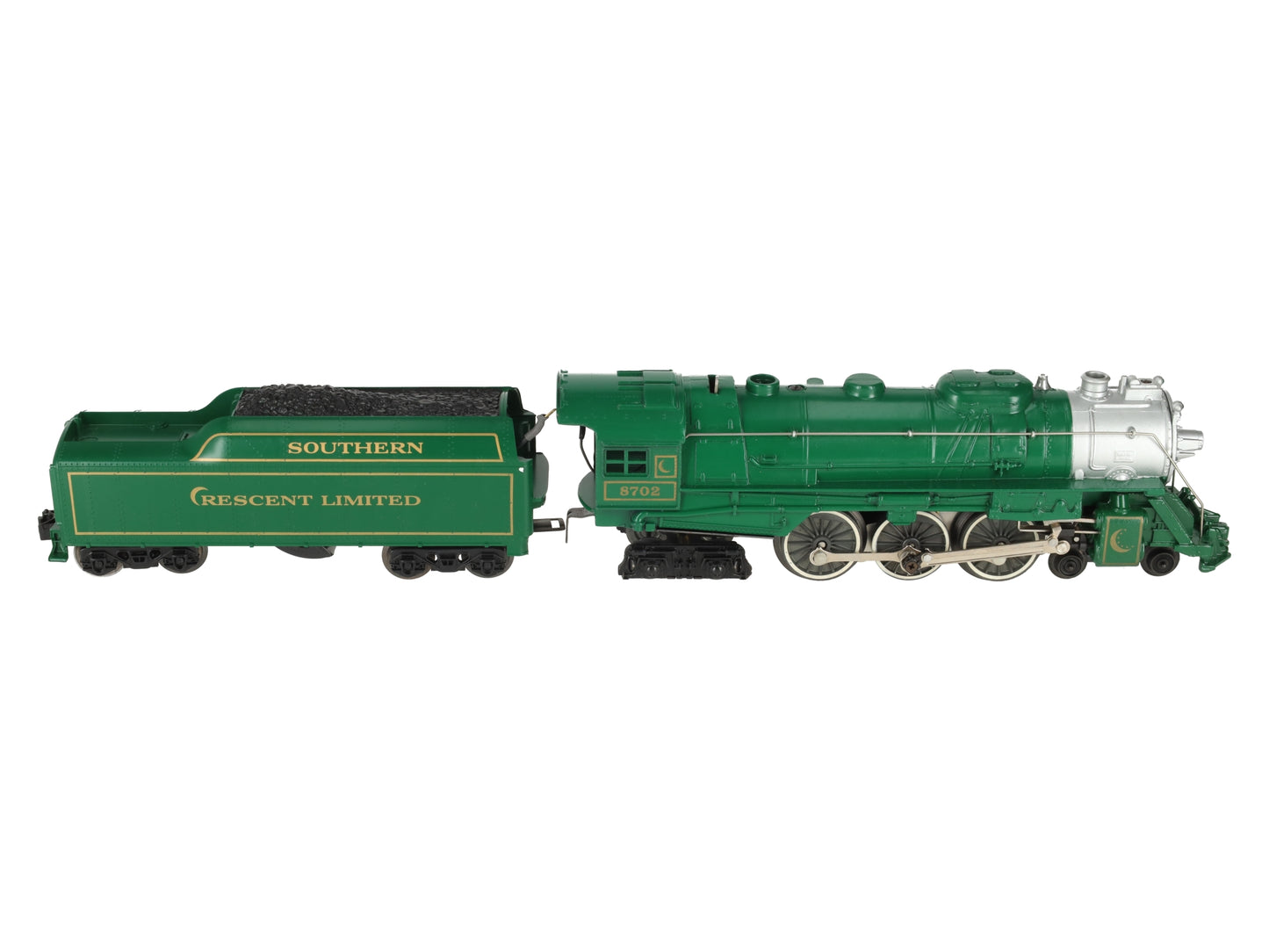 Lionel 6-8702 O Gauge Southern Crescent 4-6-4 Steam Locomotive & Tender #8702 EX/Box