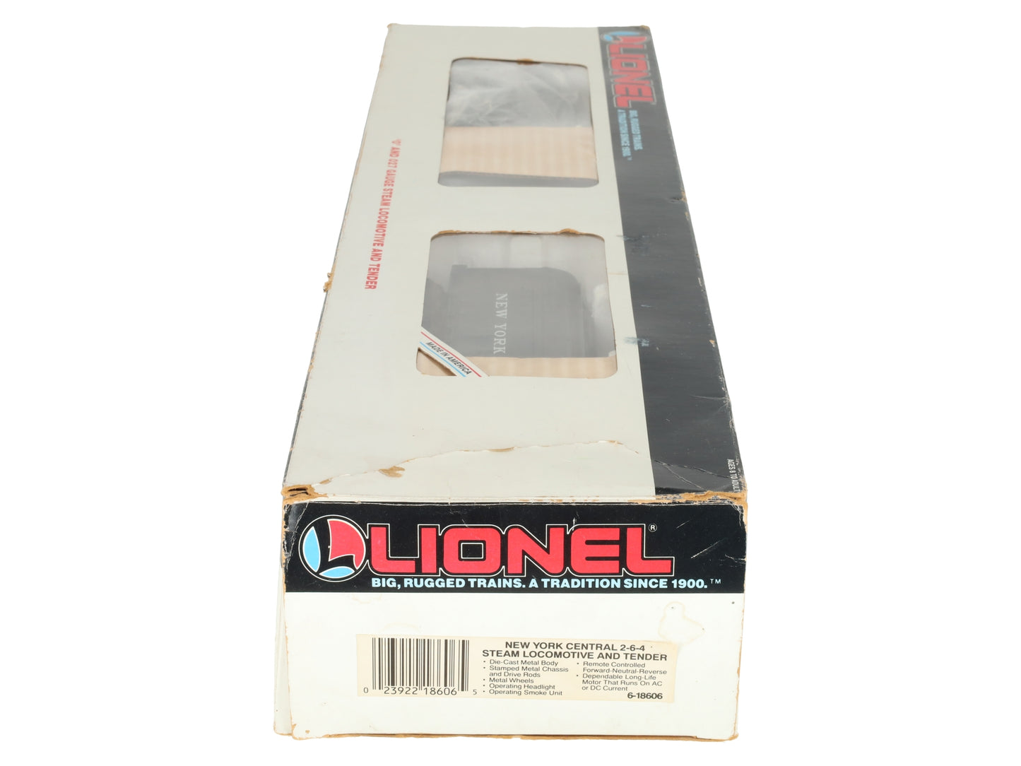 Lionel 6-18606 O Gauge New York Central 2-6-4 Steam Locomotive and Tender #8606 EX/Box