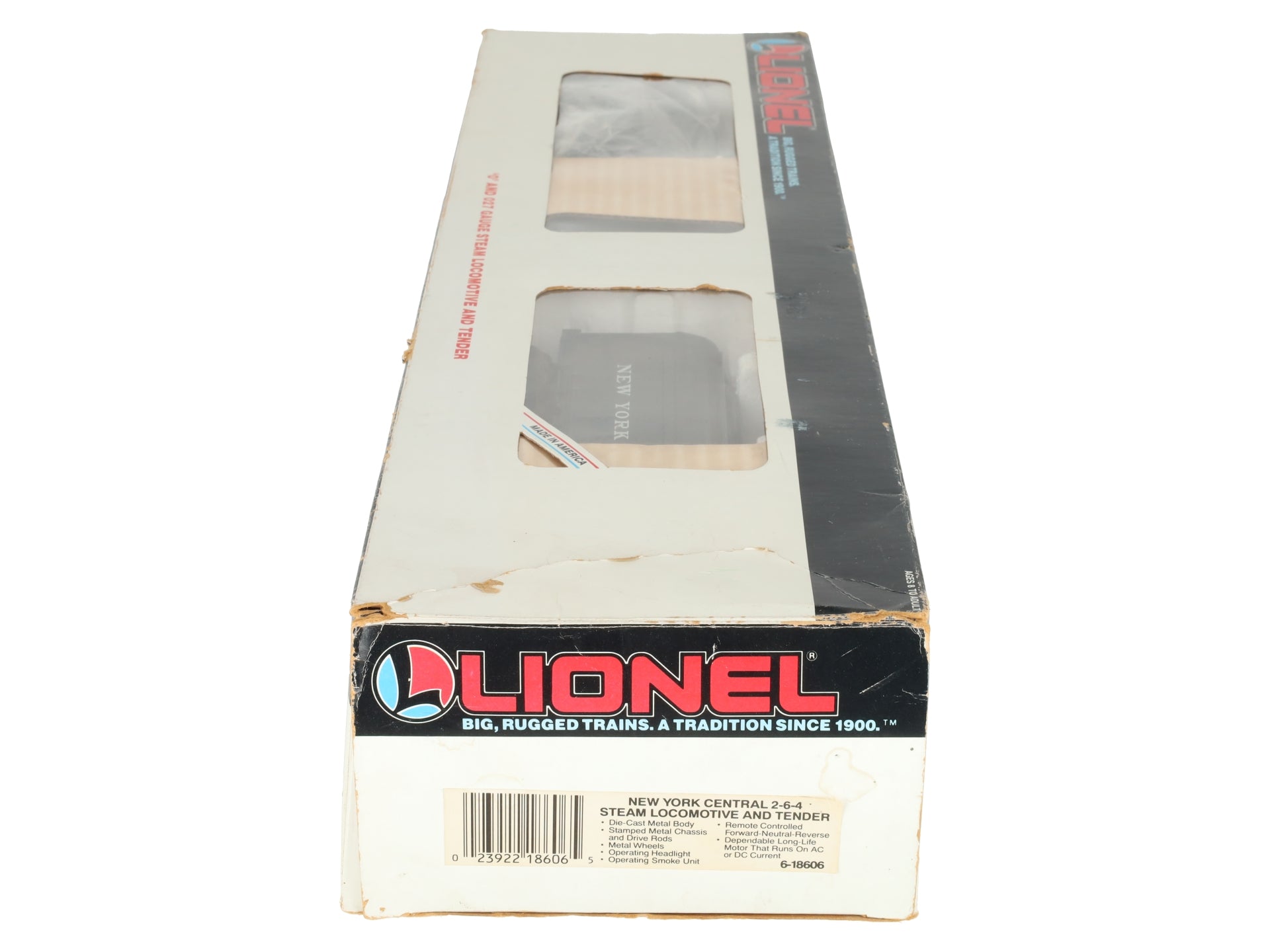 Lionel 6-18606 O Gauge New York Central 2-6-4 Steam Locomotive and Tender #8606 EX/Box
