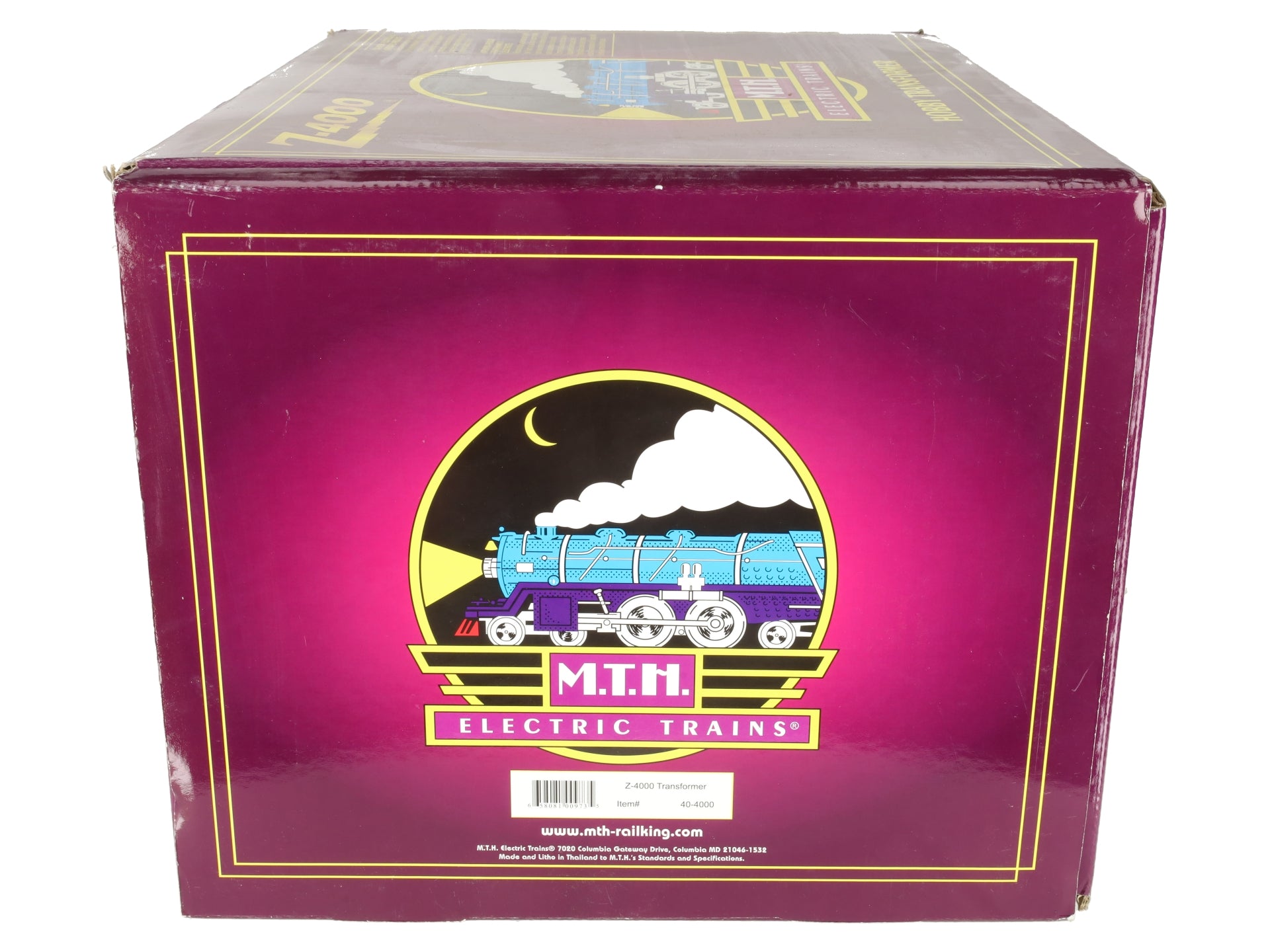 MTH 40-4000 O Z-4000 400W Dual Control Transformer EX/Box