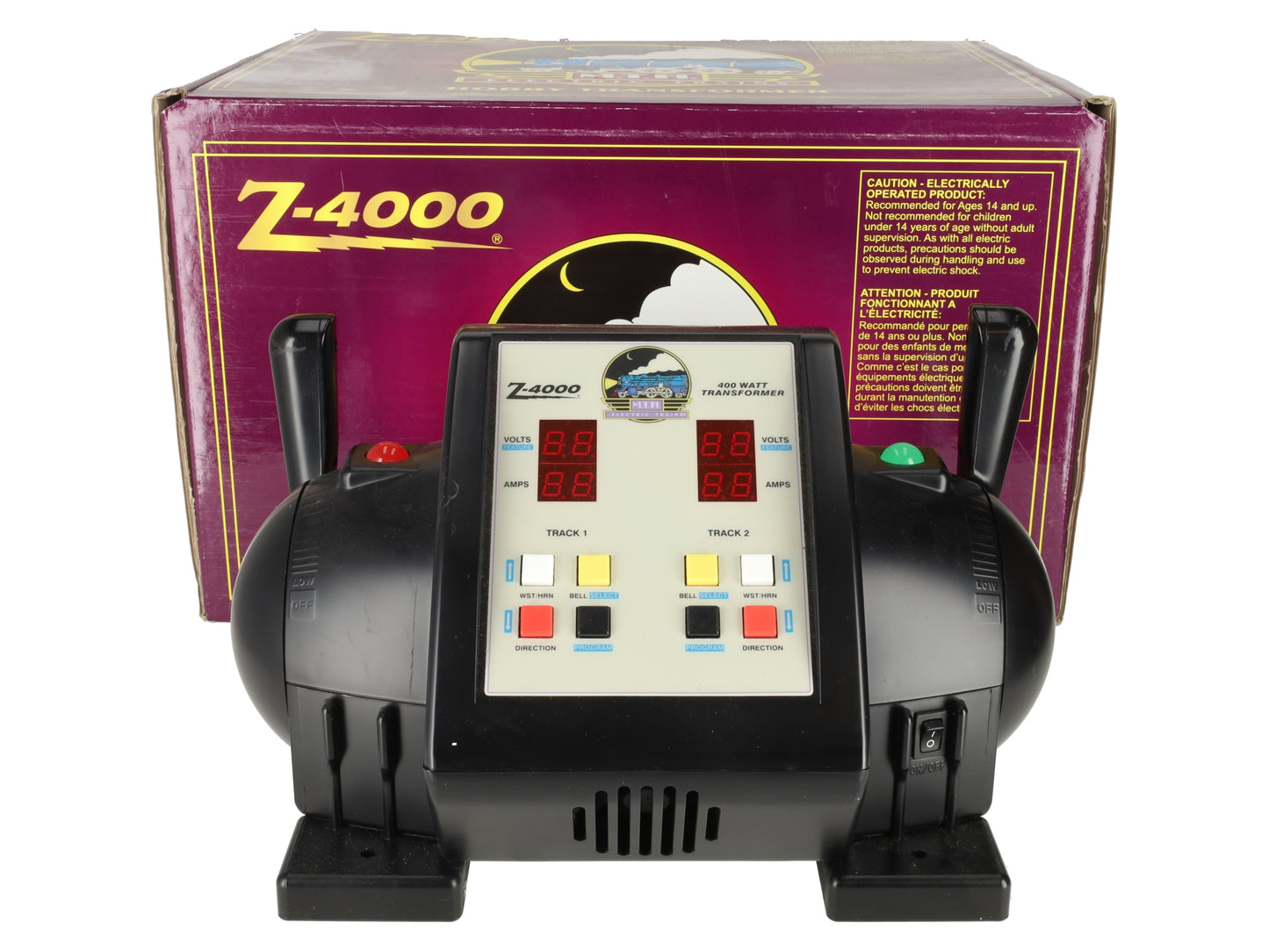 MTH 40-4000 O Z-4000 400W Dual Control Transformer EX/Box