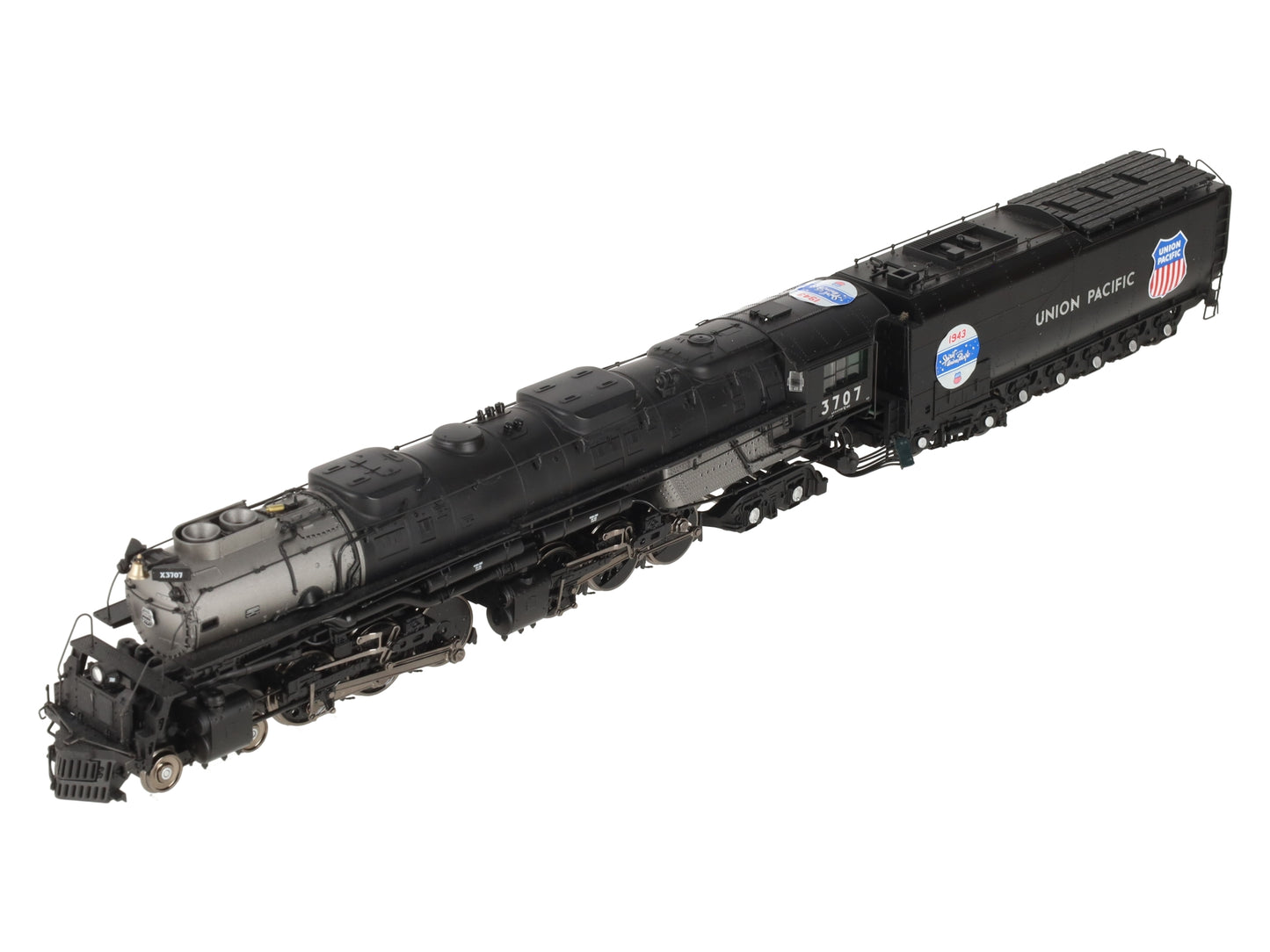 Athearn G97223 HO UP Challenger 4-6-6-4 Steam Locomotive w/DCC & Sound #3707 EX/Box