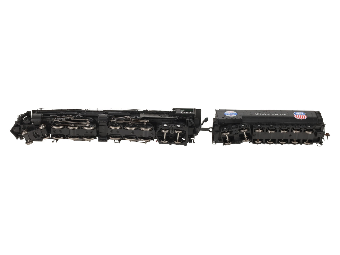 Athearn G97223 HO UP Challenger 4-6-6-4 Steam Locomotive w/DCC & Sound #3707 EX/Box