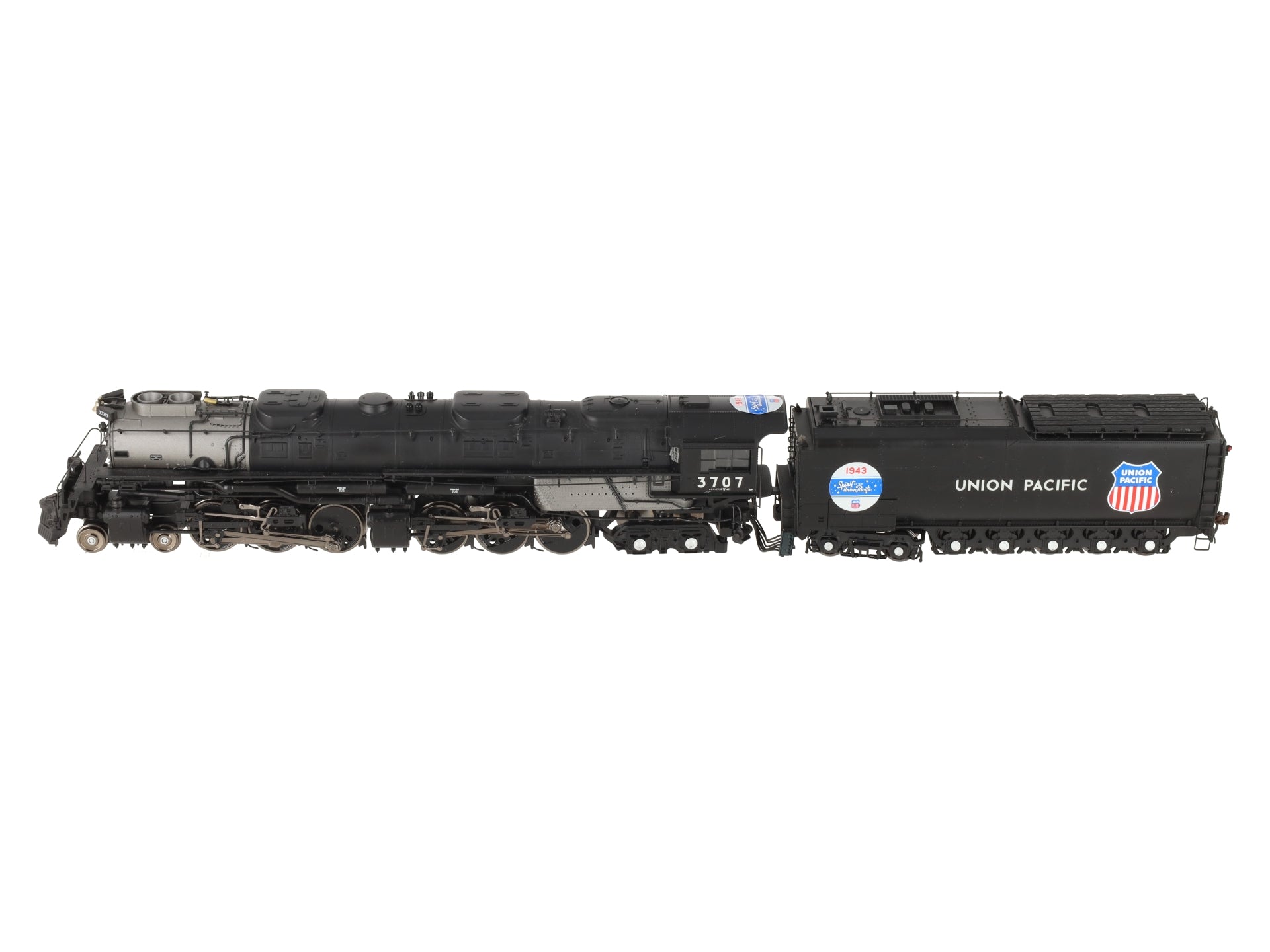Athearn G97223 HO UP Challenger 4-6-6-4 Steam Locomotive w/DCC & Sound #3707 EX/Box
