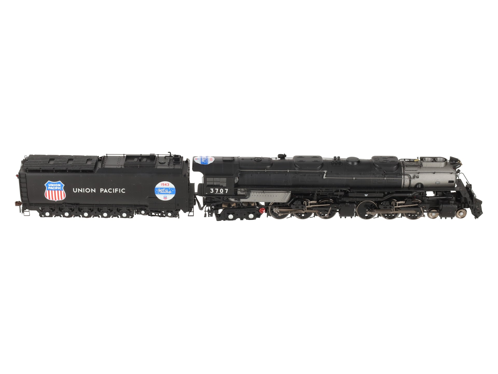 Athearn G97223 HO UP Challenger 4-6-6-4 Steam Locomotive w/DCC & Sound #3707 EX/Box