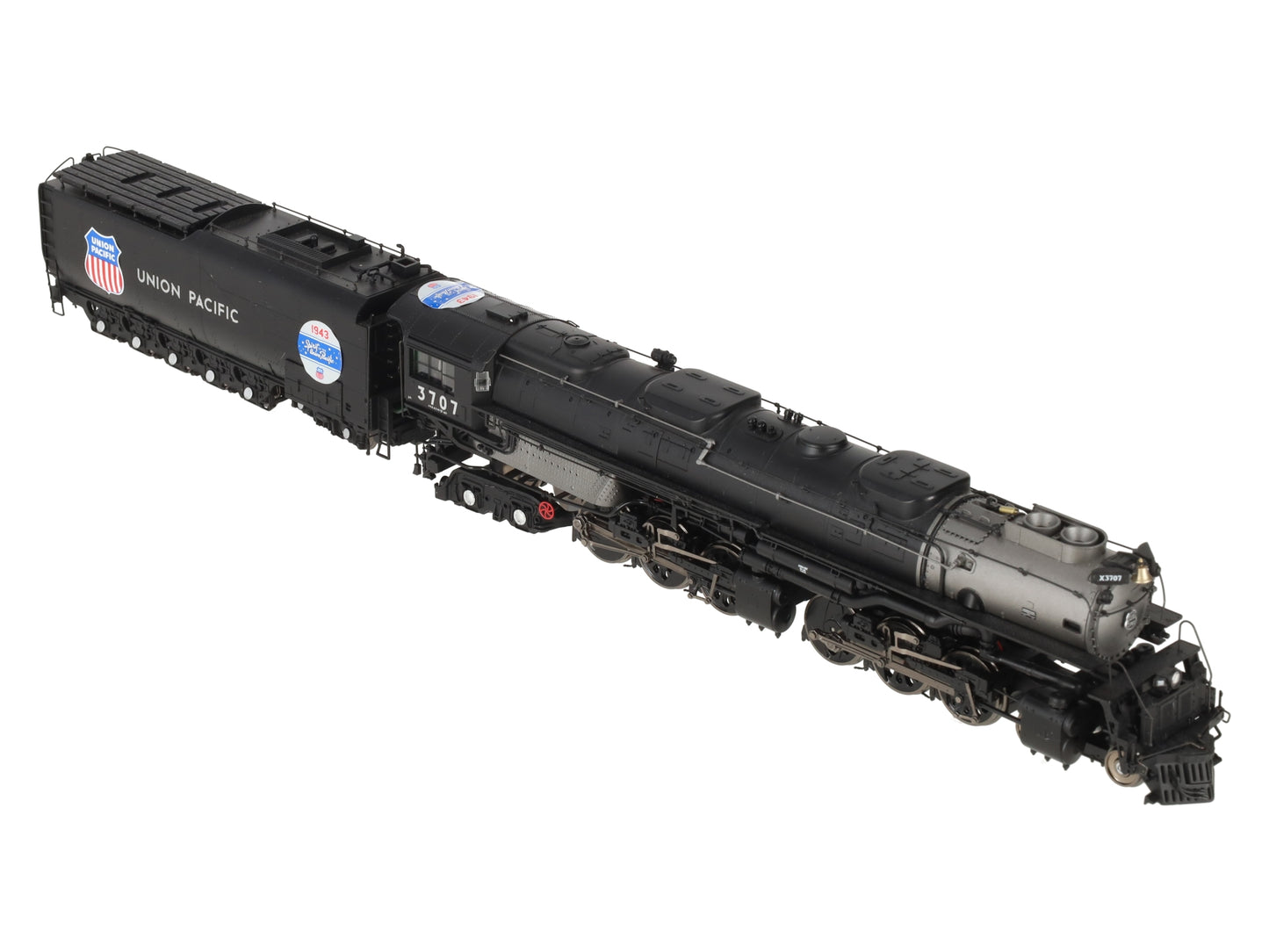 Athearn G97223 HO UP Challenger 4-6-6-4 Steam Locomotive w/DCC & Sound #3707 EX/Box