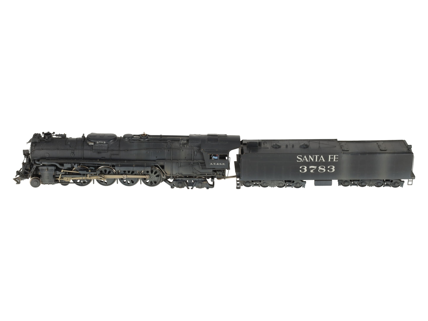 United Scale Models HO Brass Santa Fe 4-8-4 Steam Locomotive - painted EX