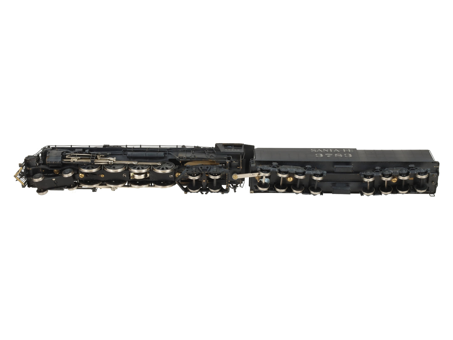 United Scale Models HO Brass Santa Fe 4-8-4 Steam Locomotive - painted EX