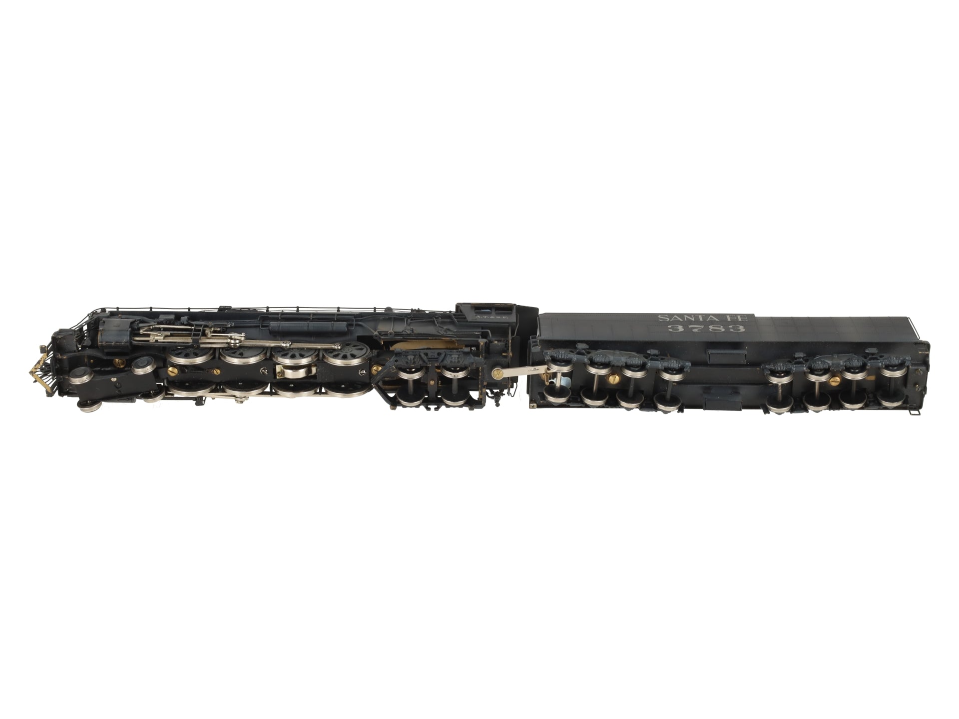 United Scale Models HO Brass Santa Fe 4-8-4 Steam Locomotive - painted EX