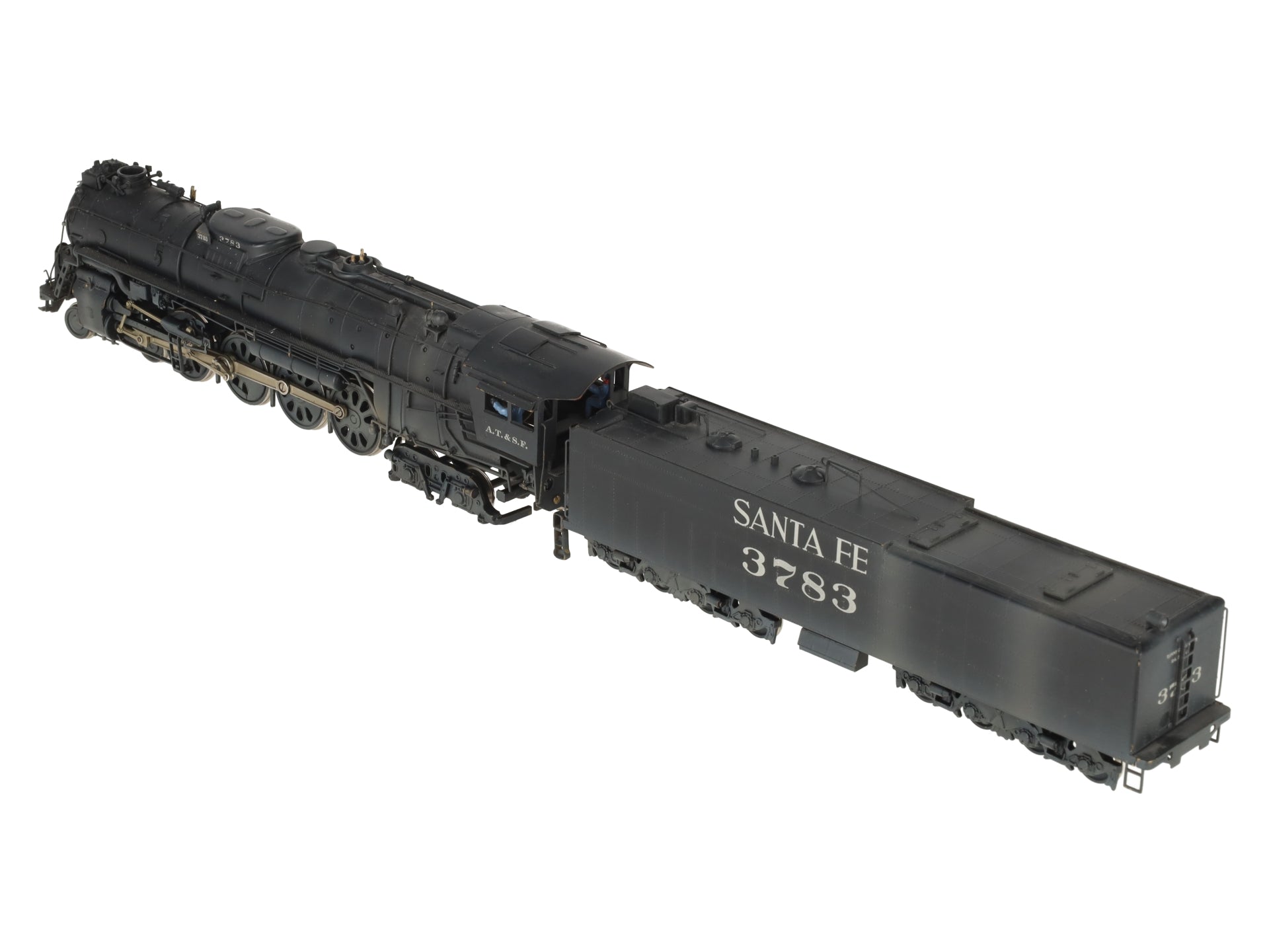 United Scale Models HO Brass Santa Fe 4-8-4 Steam Locomotive - painted EX