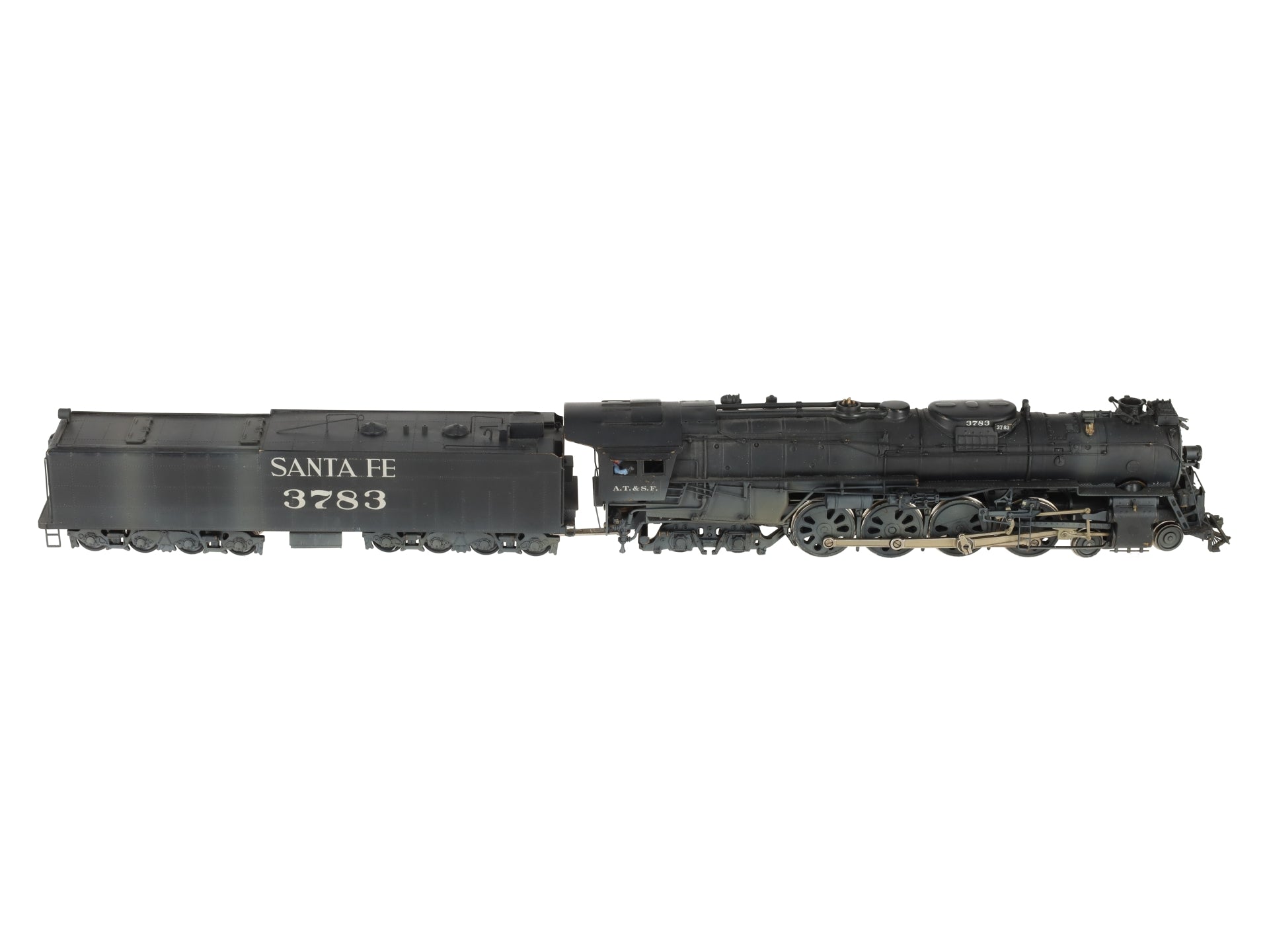 United Scale Models HO Brass Santa Fe 4-8-4 Steam Locomotive - painted EX