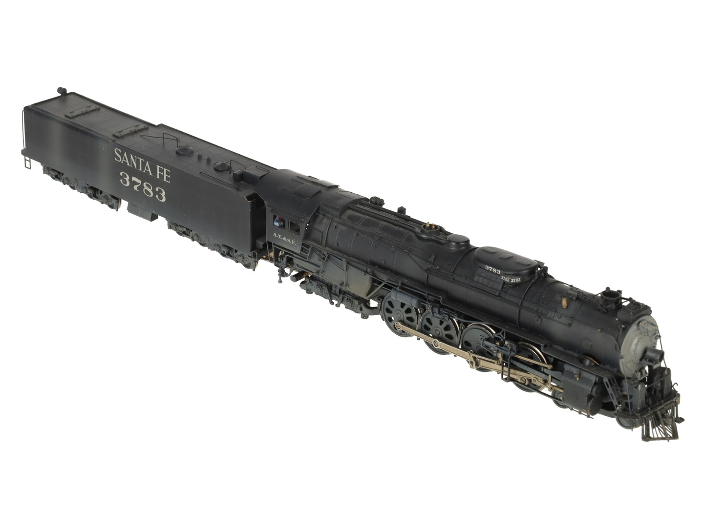 United Scale Models HO Brass Santa Fe 4-8-4 Steam Locomotive - painted EX