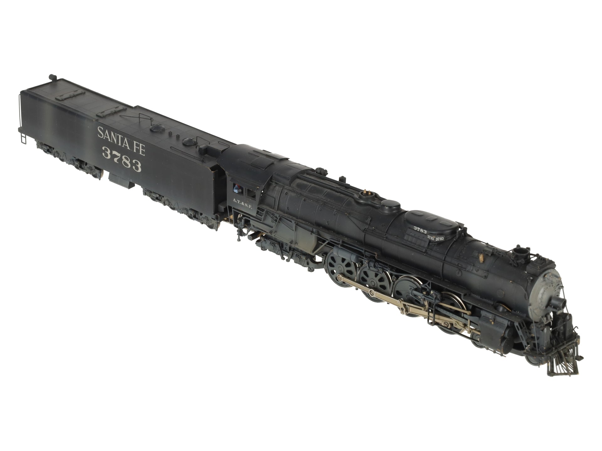 United Scale Models HO Brass Santa Fe 4-8-4 Steam Locomotive - painted EX