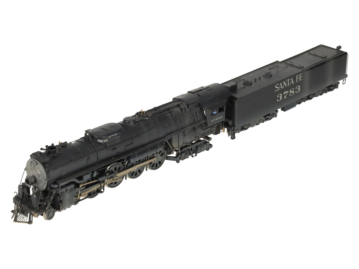 United Scale Models HO Brass Santa Fe 4-8-4 Steam Locomotive - painted EX