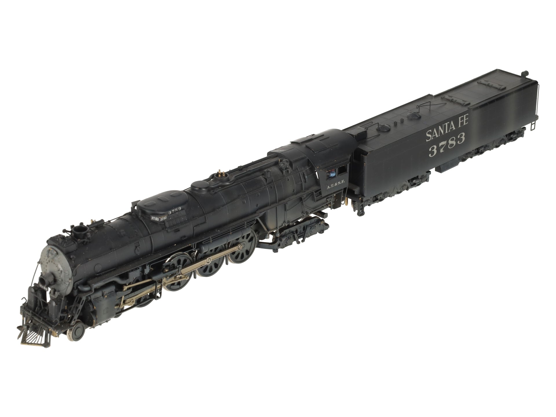 United Scale Models HO Brass Santa Fe 4-8-4 Steam Locomotive - painted EX