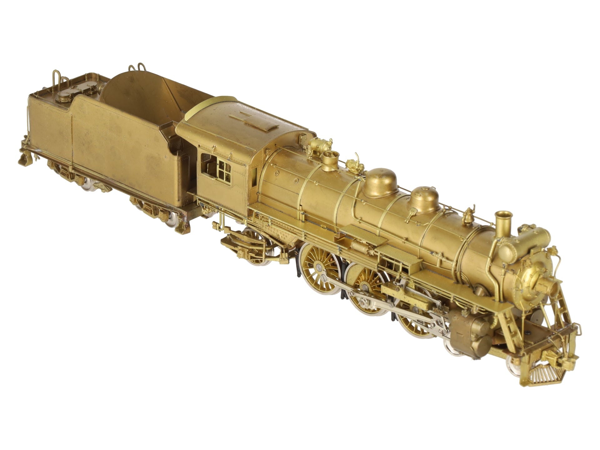 Overland 1451 HO Brass Boston & Maine P2b 4-6-2 w/ Elesco Heater Locomotive EX/Box