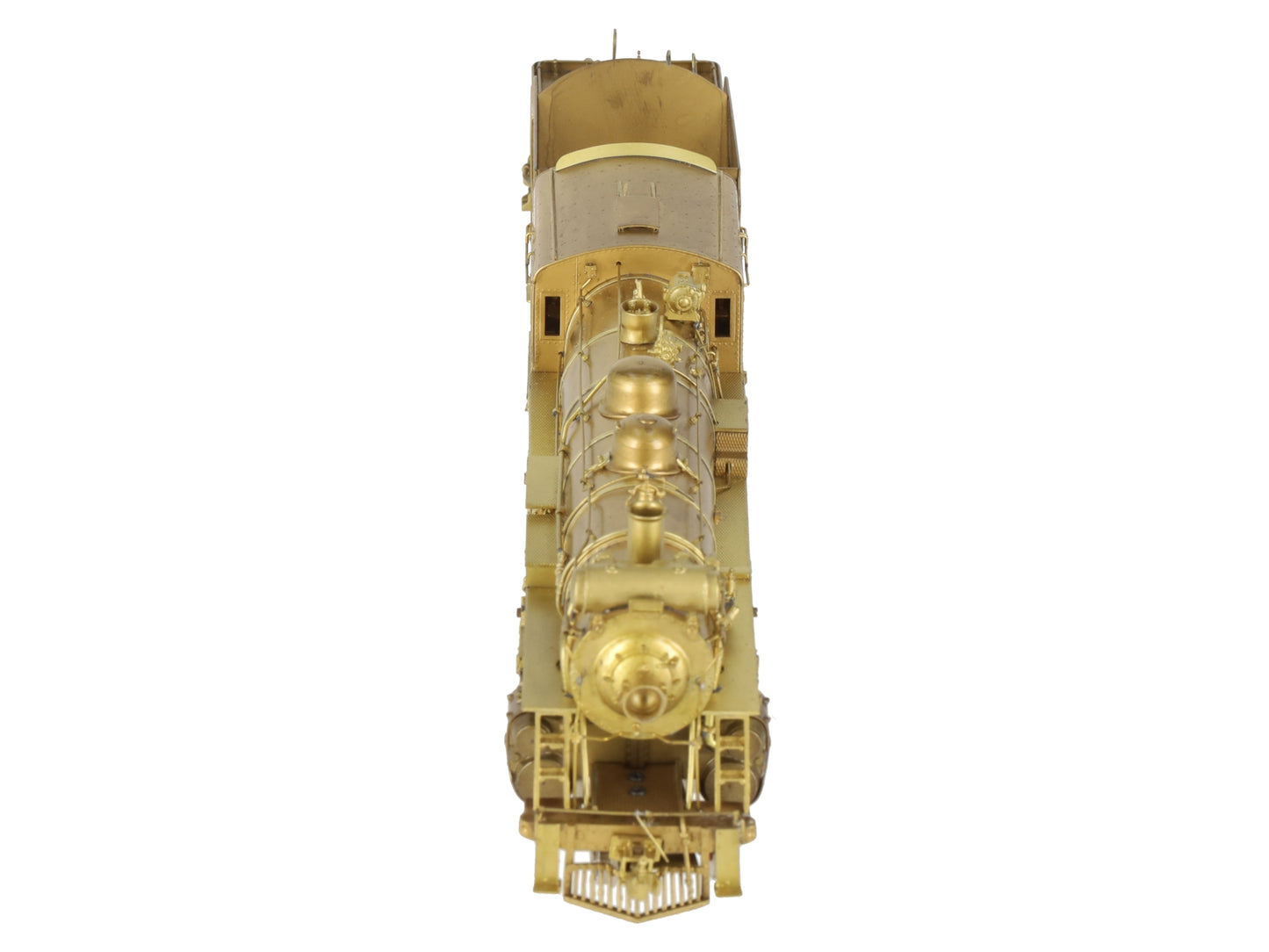 Overland 1451 HO Brass Boston & Maine P2b 4-6-2 w/ Elesco Heater Locomotive EX/Box