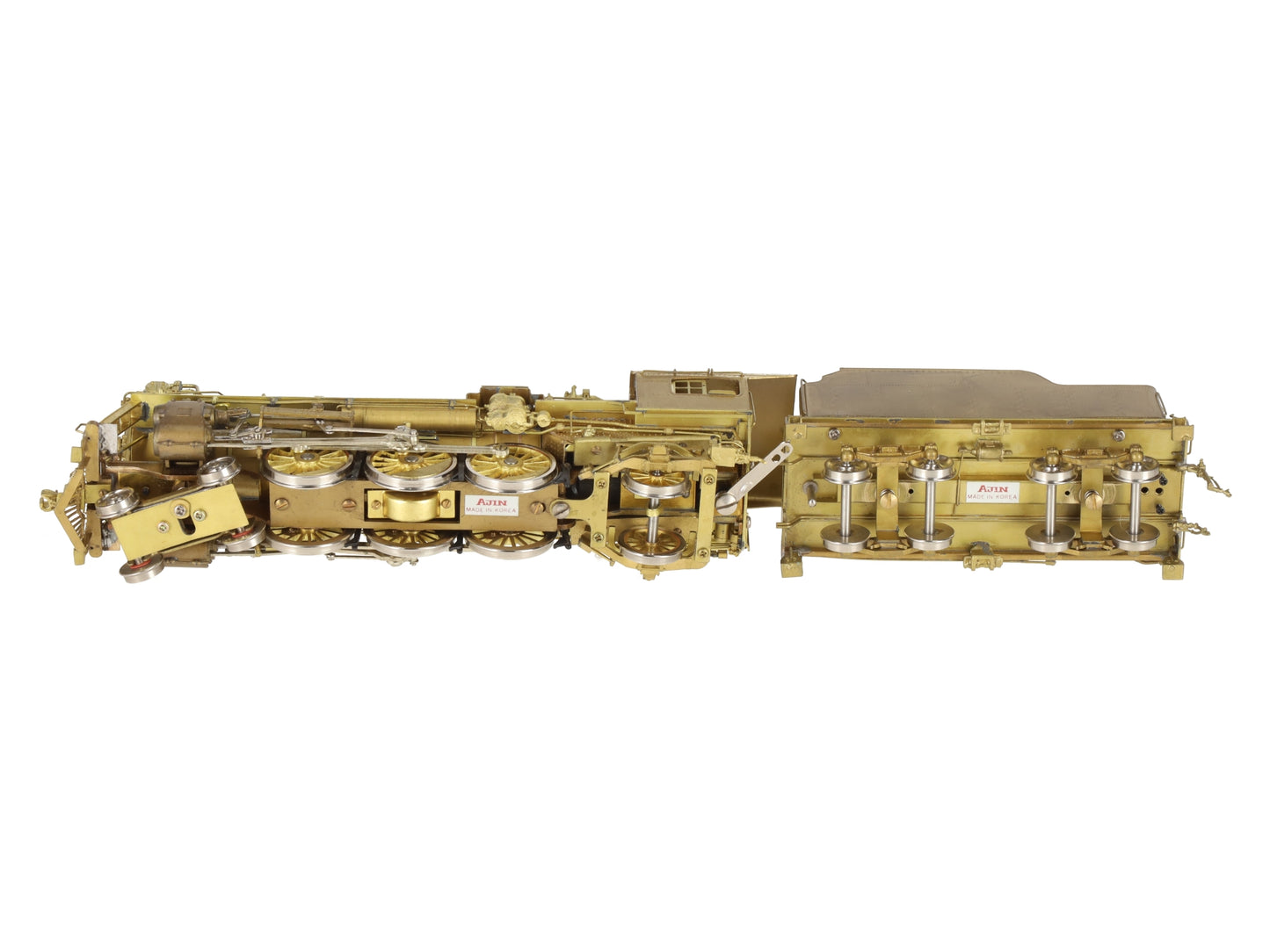 Overland 1451 HO Brass Boston & Maine P2b 4-6-2 w/ Elesco Heater Locomotive EX/Box