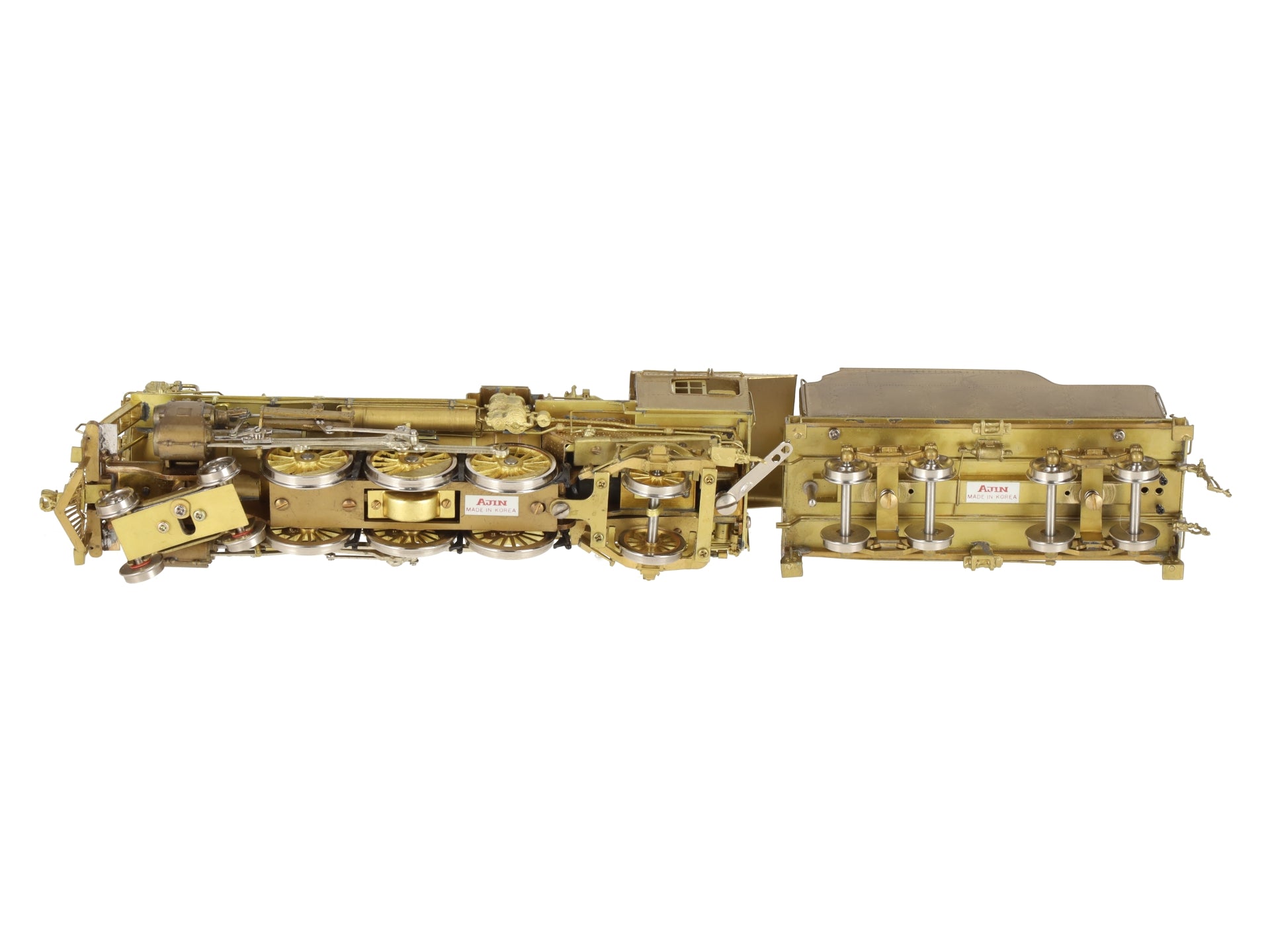 Overland 1451 HO Brass Boston & Maine P2b 4-6-2 w/ Elesco Heater Locomotive EX/Box