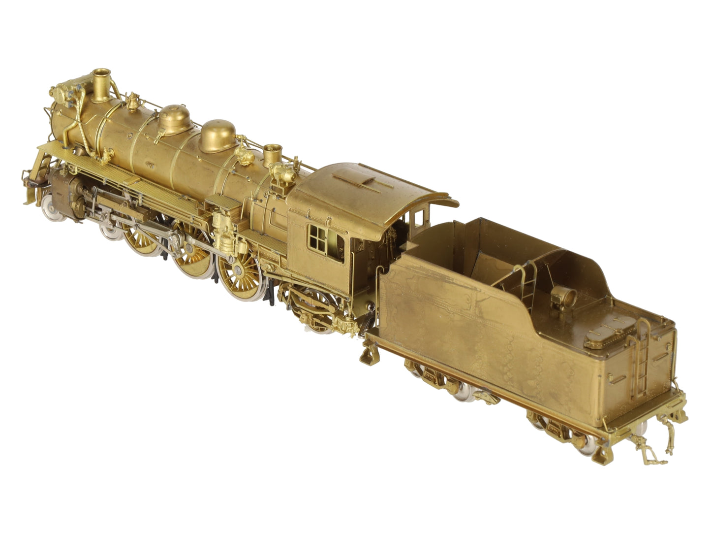 Overland 1451 HO Brass Boston & Maine P2b 4-6-2 w/ Elesco Heater Locomotive EX/Box