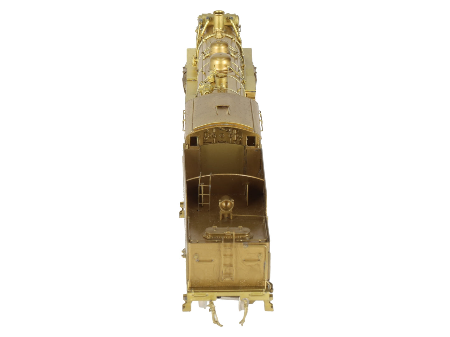 Overland 1451 HO Brass Boston & Maine P2b 4-6-2 w/ Elesco Heater Locomotive EX/Box