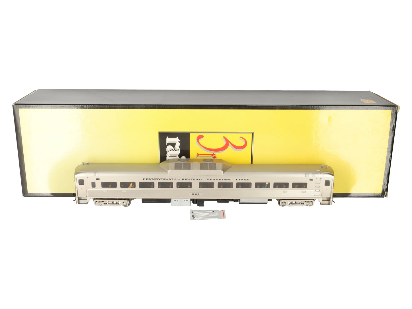 3rd Rail M402 Brass O Scale PRSL Rail Diesel Car-1 (Powered 2-Rail) EX/Box