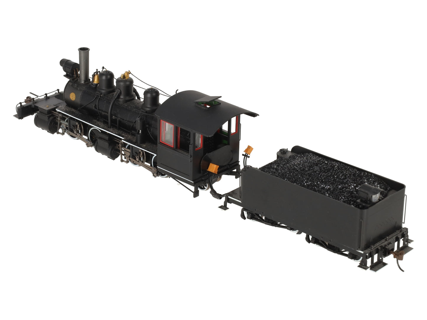 Bachmann 29004 On30 Painted & Unlettered 2-4-4-2 Wood Cab w/DCC EX/Box
