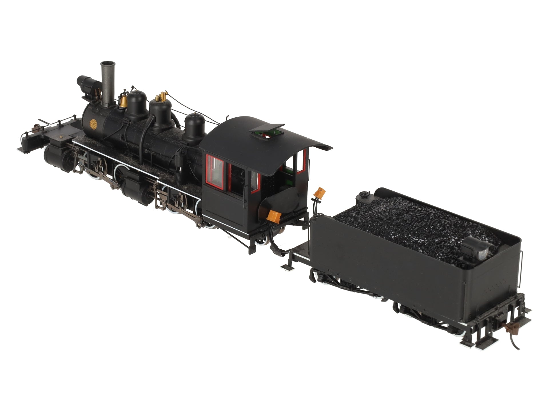 Bachmann 29004 On30 Painted & Unlettered 2-4-4-2 Wood Cab w/DCC EX/Box
