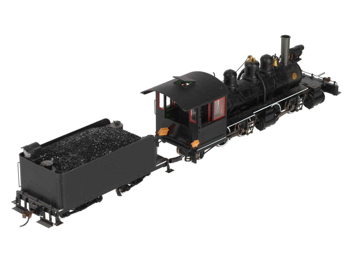 Bachmann 29004 On30 Painted & Unlettered 2-4-4-2 Wood Cab w/DCC EX/Box
