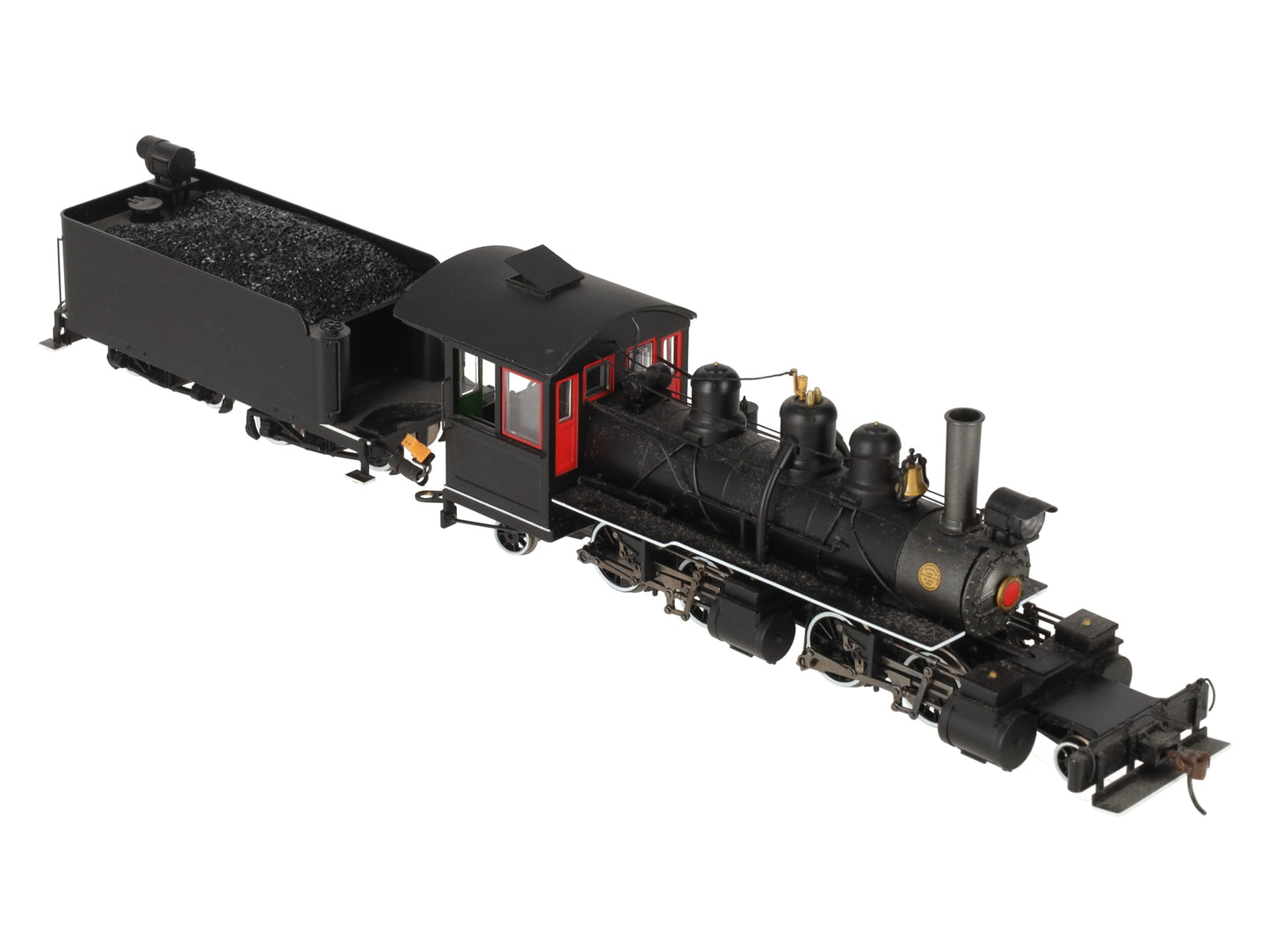 Bachmann 29004 On30 Painted & Unlettered 2-4-4-2 Wood Cab w/DCC EX/Box