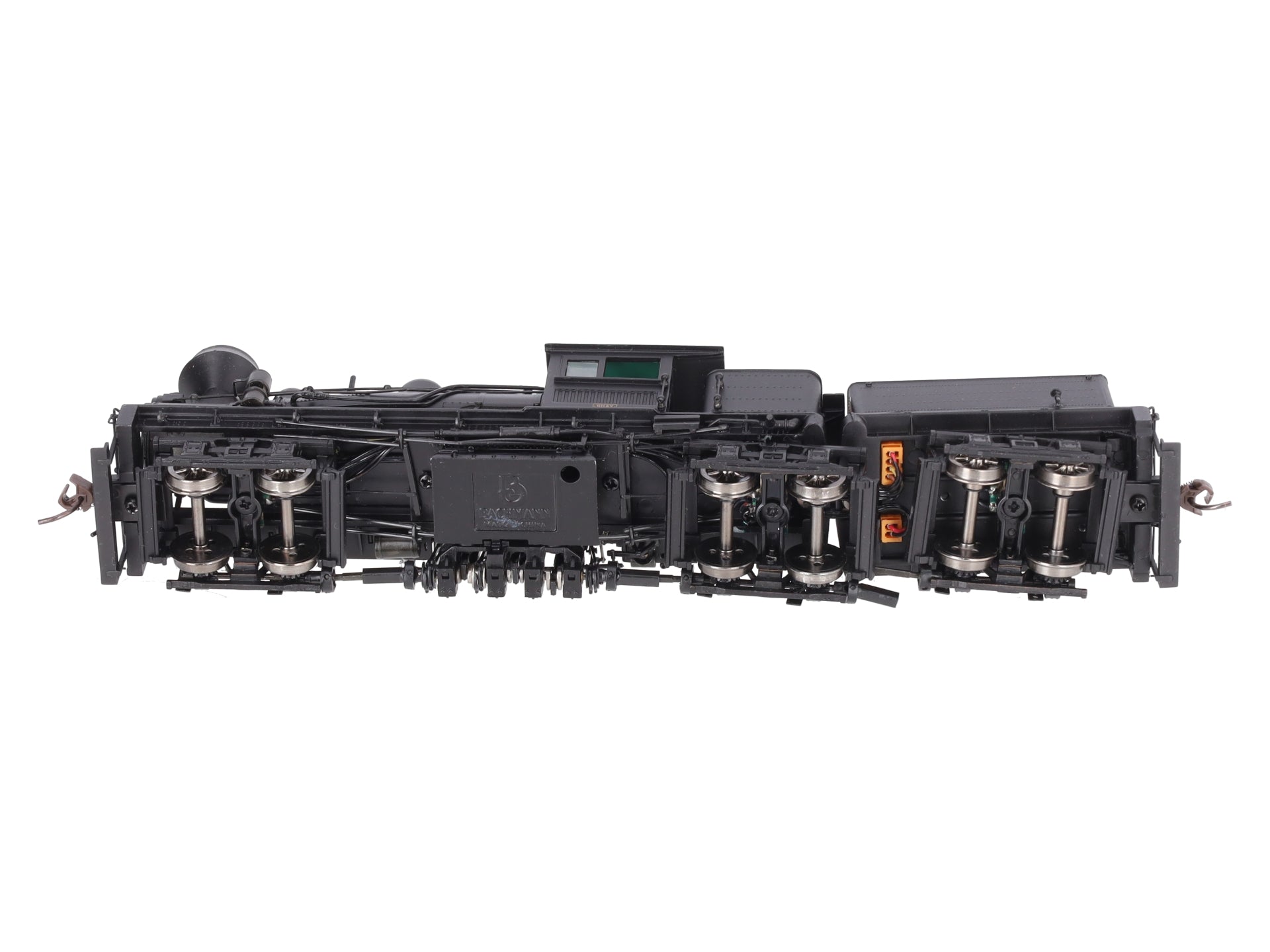 Bachmann 81901 HO Unlettered 80-Ton Three-Truck Shay Steam Locomotive w/Tender EX/Box