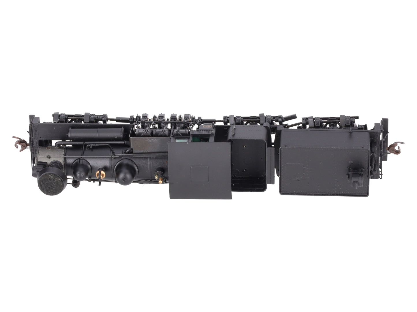 Bachmann 81901 HO Unlettered 80-Ton Three-Truck Shay Steam Locomotive w/Tender EX/Box
