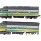 Stewart 5512 HO Maine Central EMD F3 Phase IV AA Powered Diesel Locomotives EX/Box
