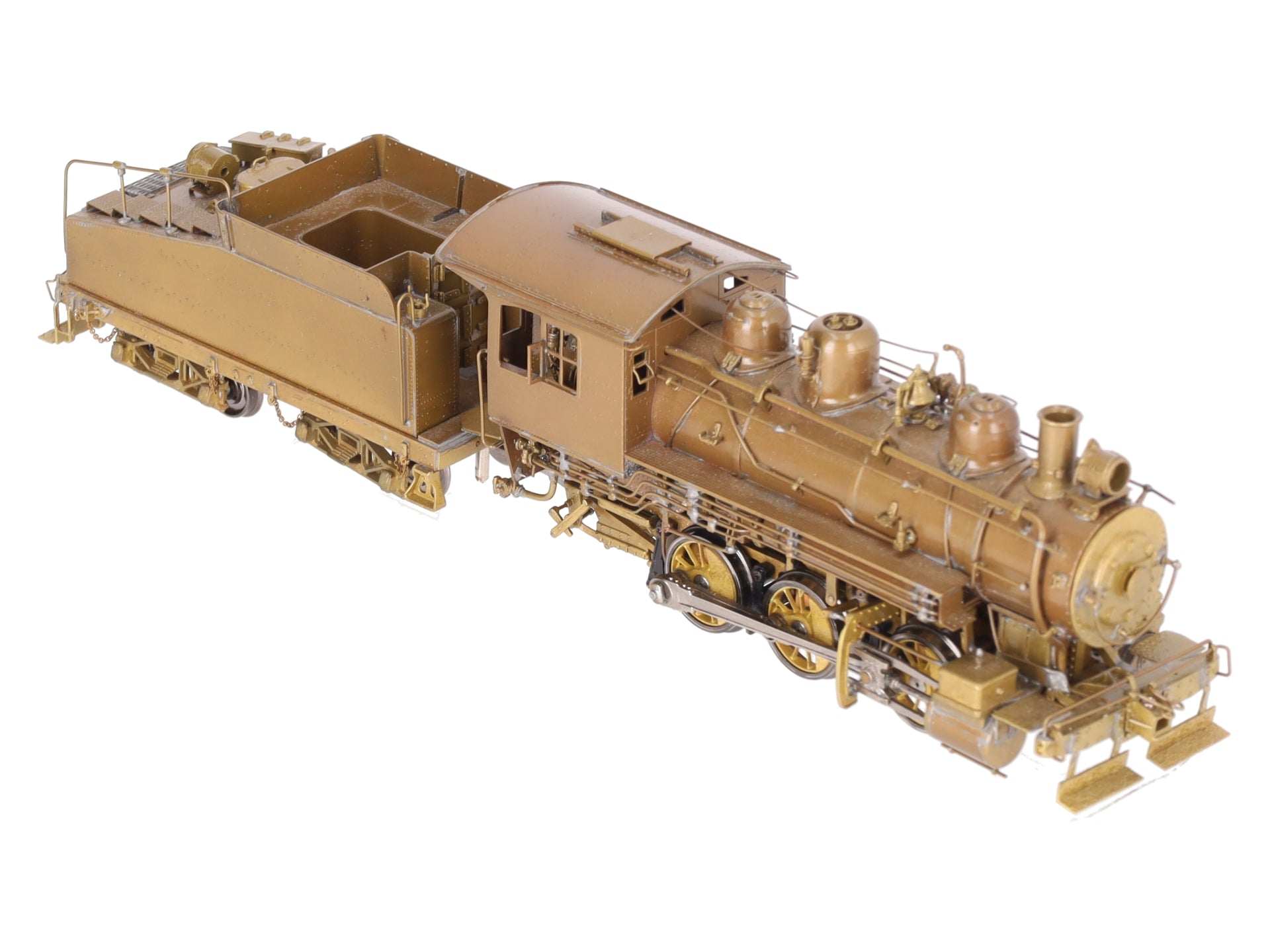 Overland 4552.1 HO BRASS B&M G-11-A 0-6-0 Steam Loco & Tender VG/Box