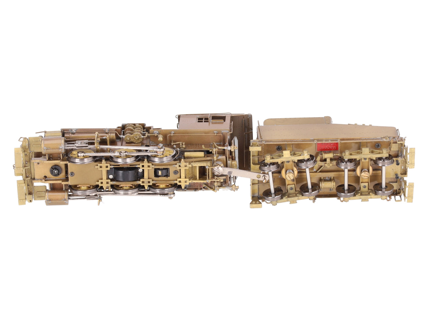 Overland 4552.1 HO BRASS B&M G-11-A 0-6-0 Steam Loco & Tender VG/Box