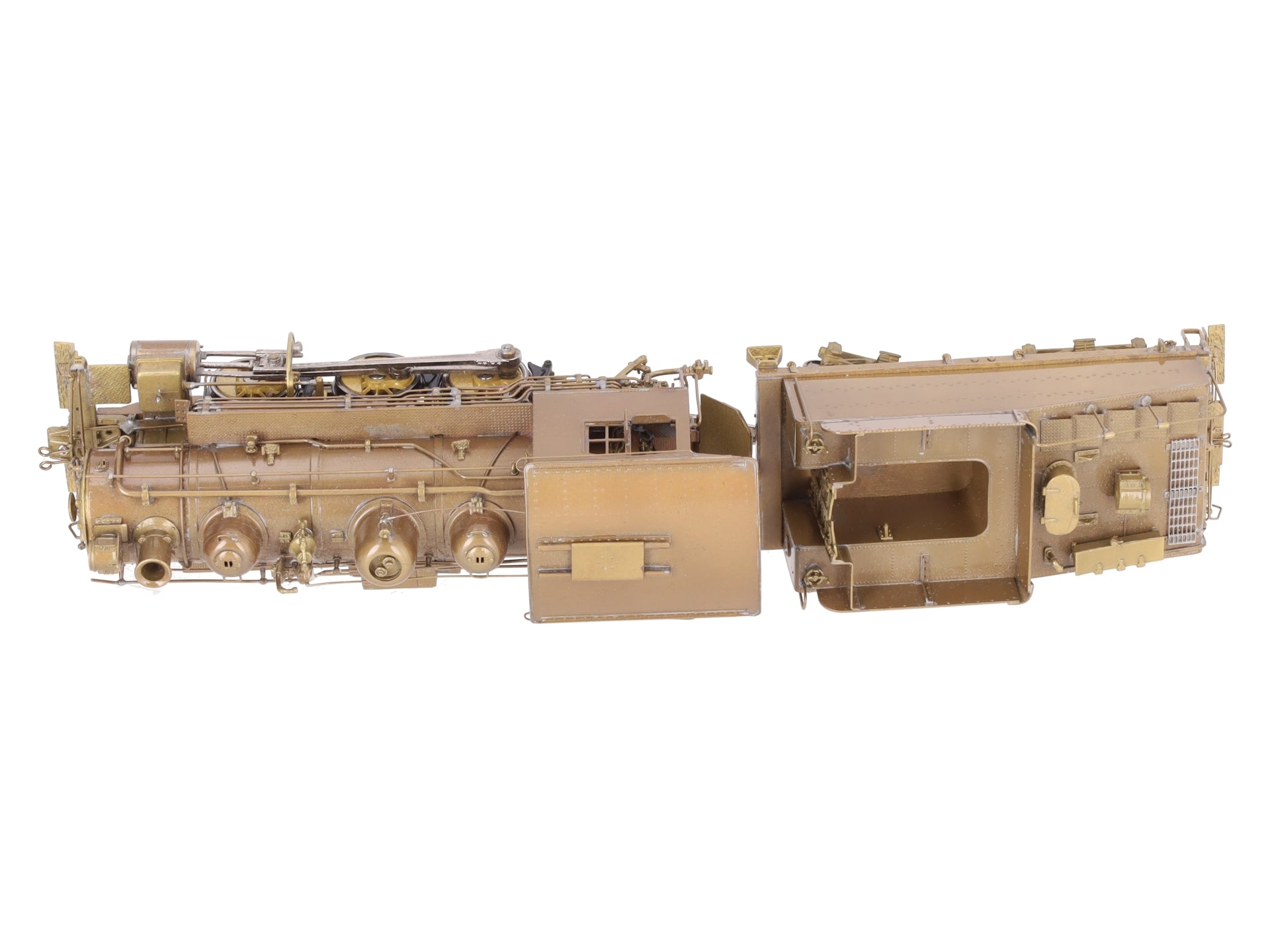 Overland 4552.1 HO BRASS B&M G-11-A 0-6-0 Steam Loco & Tender VG/Box