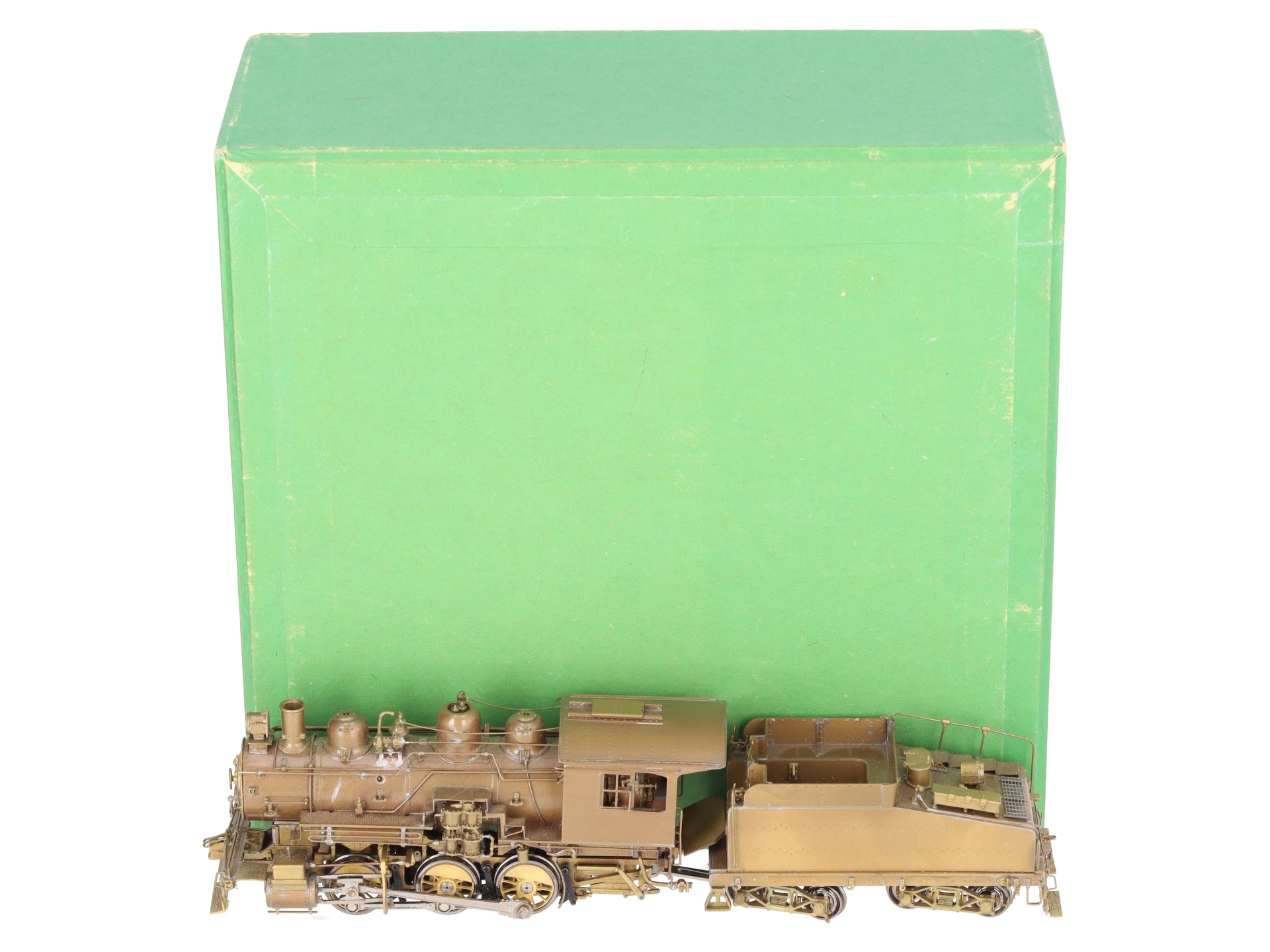 Overland 4552.1 HO BRASS B&M G-11-A 0-6-0 Steam Loco & Tender VG/Box