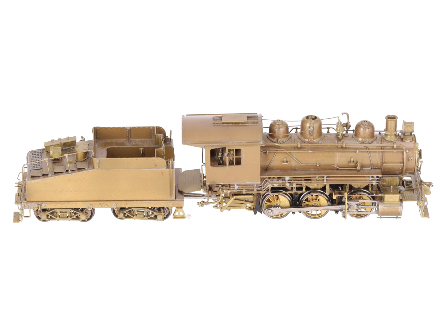 Overland 4552.1 HO BRASS B&M G-11-A 0-6-0 Steam Loco & Tender VG/Box