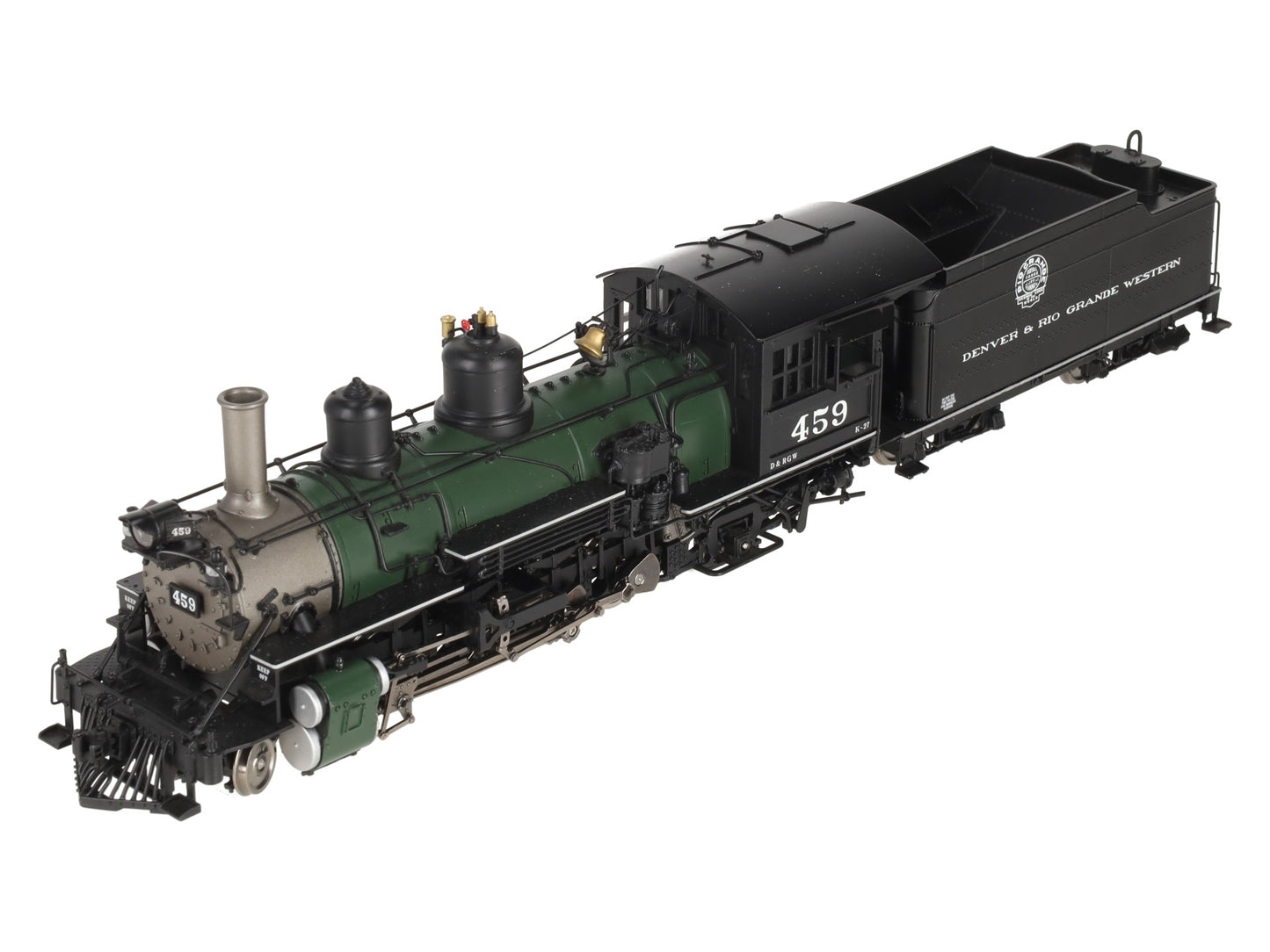 Mountain Model Imports DC1009-3 On3 BRASS D&RGW K-27 2-8-2 Steam Loco - F/P EX/Box